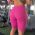 Bermuda Fitness Texturizada Pink